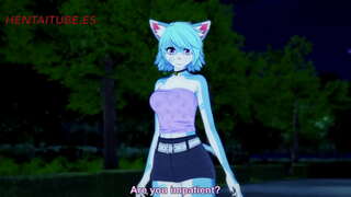 Mabalahibo Hentai - Wolf x Kitty Hard Sex