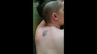 Kia mataara, te amateur girlfriend te tiki i tona kaihe me te teen topanga ki tonu i te runga, me te mo