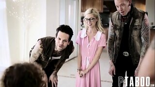 Karstā virgin Meiteni, Blondīne Kļūst Fucked Pirmo reizi